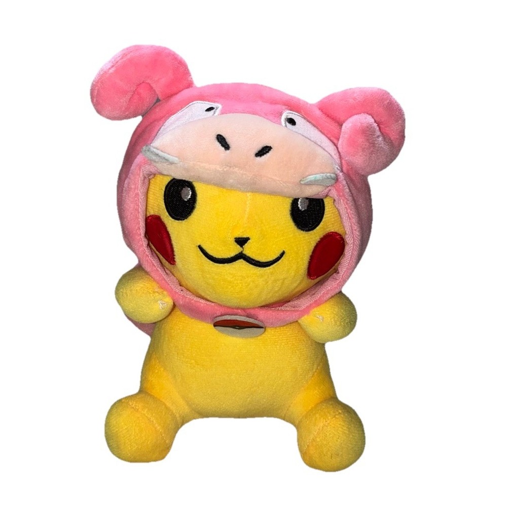 Pikachu In‎ A Slowpoke Costume Plush Toy Cartoon Cosplay Halloween 9" - Picture 5 of 13